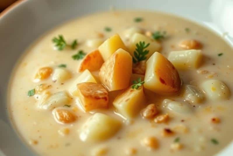 Creamy Old Fashioned Potato Soup Recipe for Dinner