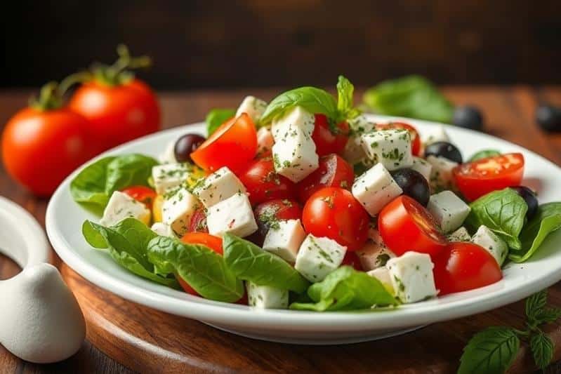 Fresh Greek Salad Recipe for Healthy Dinner Ideas