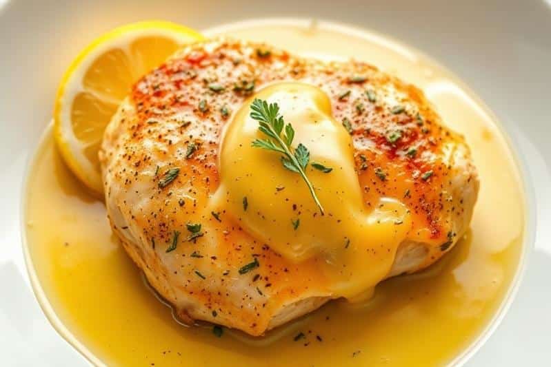 Healthy Lemon Chicken With Butter Sauce