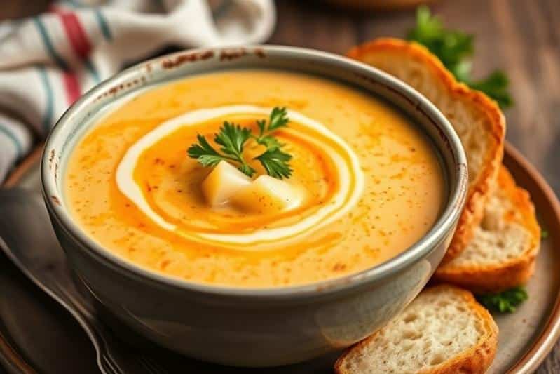 Spicy Cajun Potato Soup Recipe for Winter Dinner